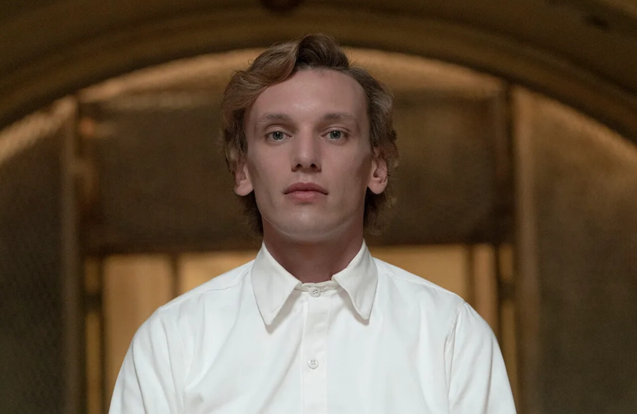 Jamie Campbell Bower takes a bow after surprise Broadway cameo in Stranger Things play.