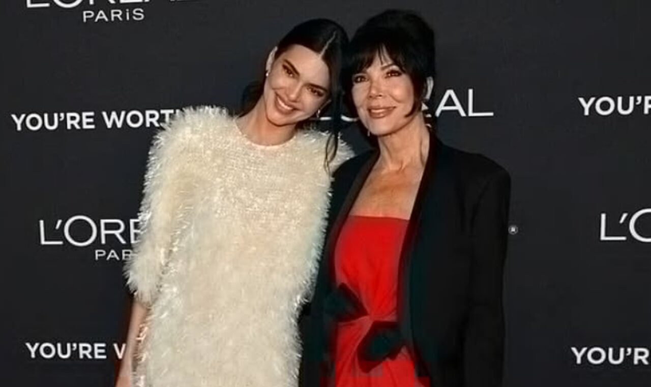 Kendall and Kris Jenner at L’Oréal Paris Women of Worth 20th anniversary gala in Los Angeles.