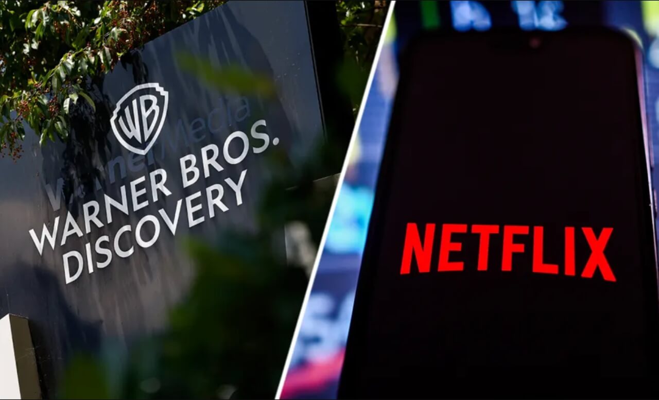 Netflix and Warner Bros. Discovery executives announce $82.7B merger.