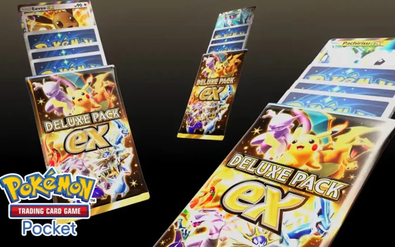 Pokémon TCG Pocket High Class Pack Deluxe EX booster pack artwork.