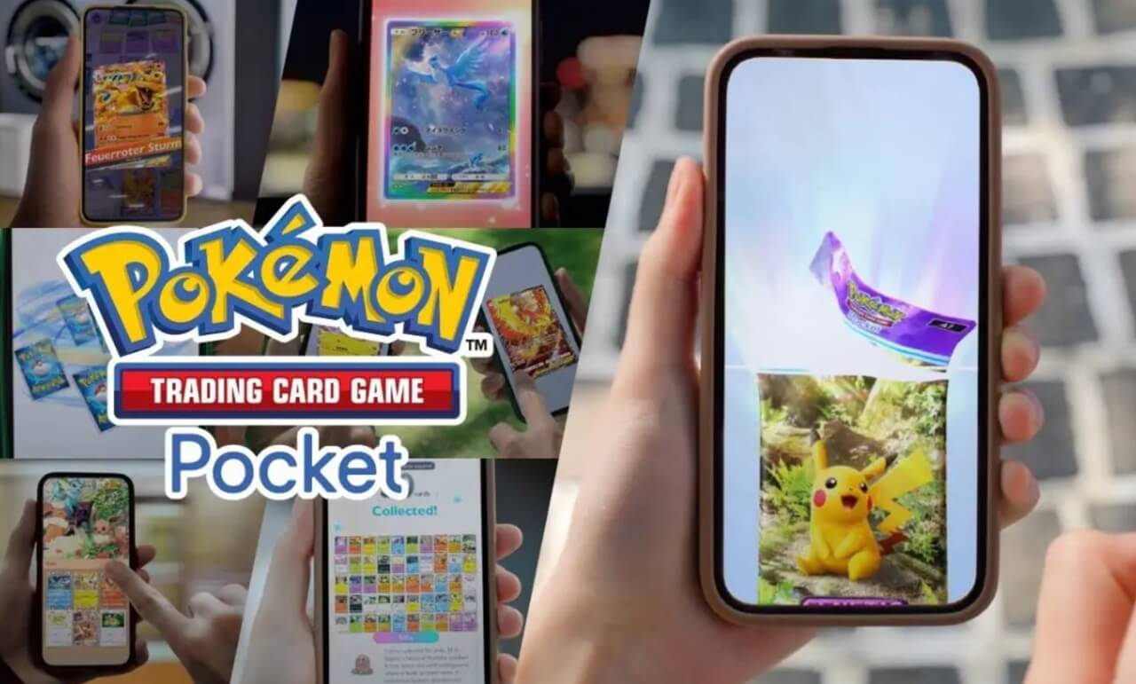 Image showing Pokémon TCG Pocket Eevee and Drifblim Wonder Pick event promotional cards.