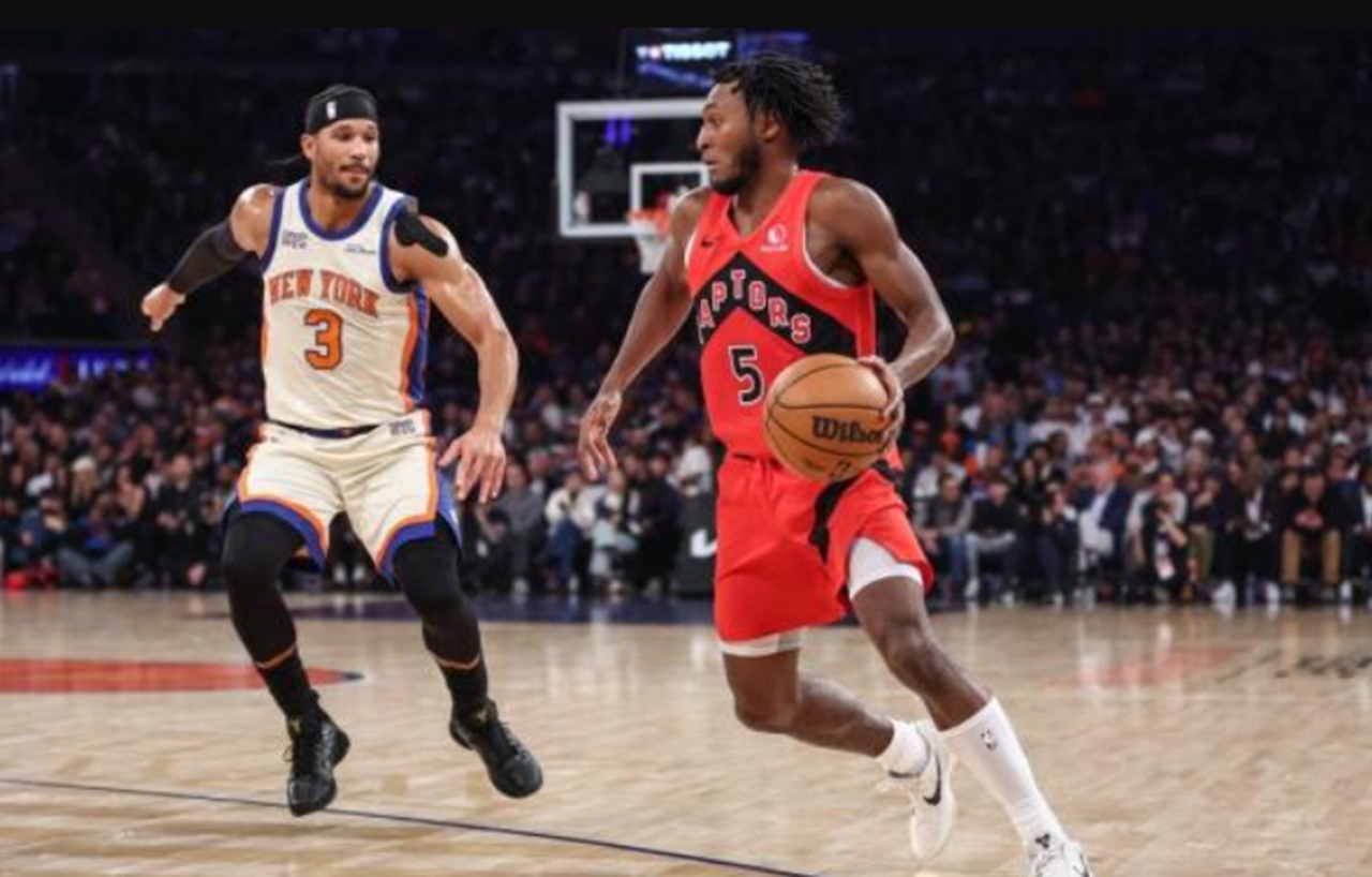 Toronto Raptors prepare for game against Portland Trail Blazers at Scotiabank Arena.