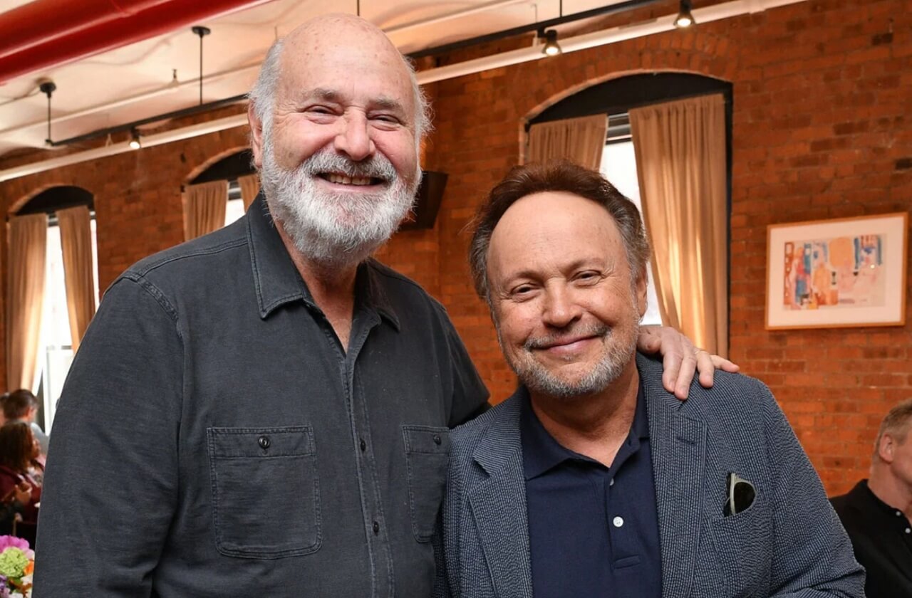 Rob Reiner and Billy Crystal attend a film festival event in New York