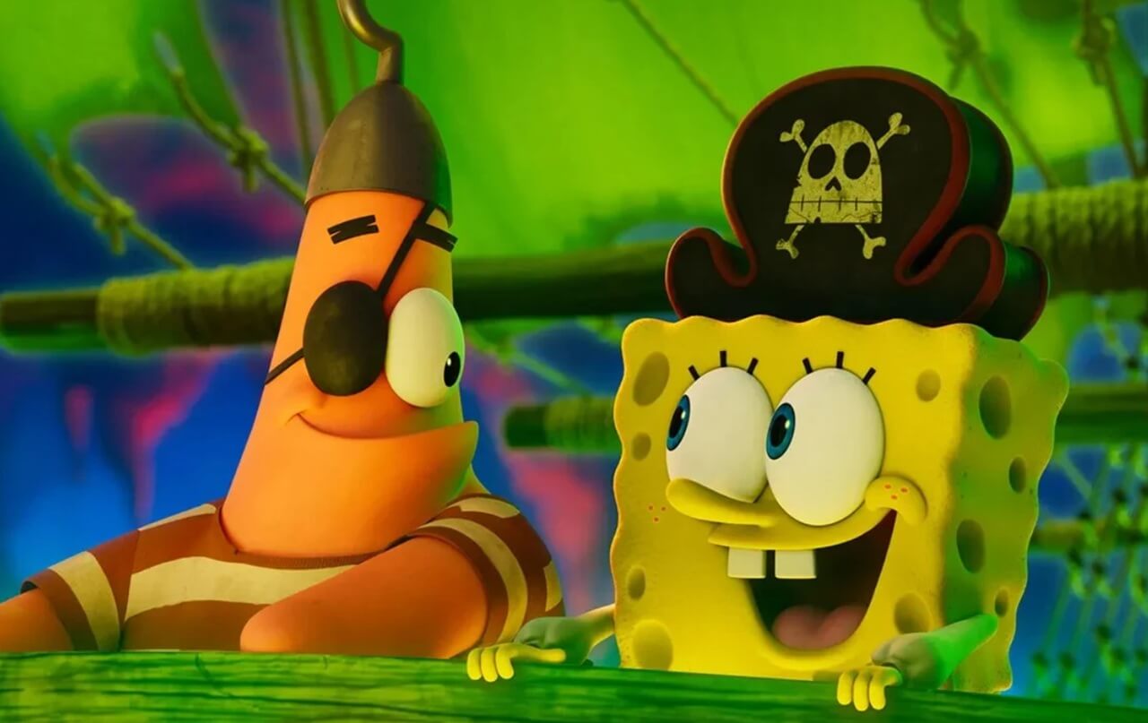 SpongeBob SquarePants and Flying Dutchman in Search for SquarePants