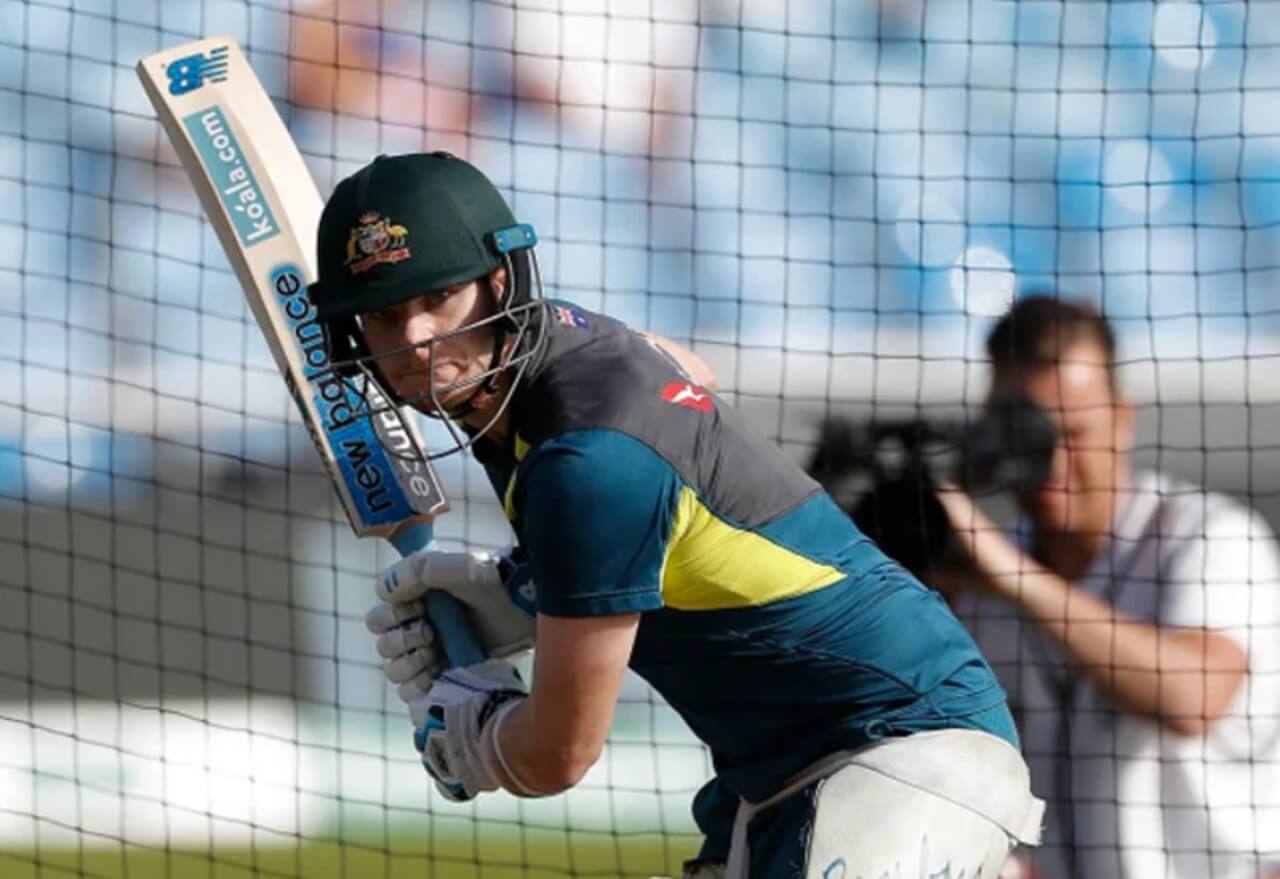 Steve Smith addresses the media about Australia’s Test strategy before the second Ashes match at the Gabba.