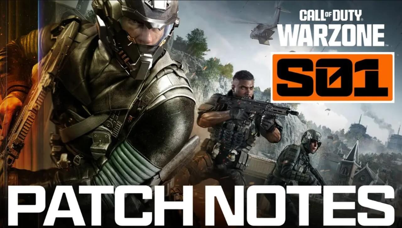 Warzone Season 1 gameplay screenshot featuring Haven’s Hollow map environment.