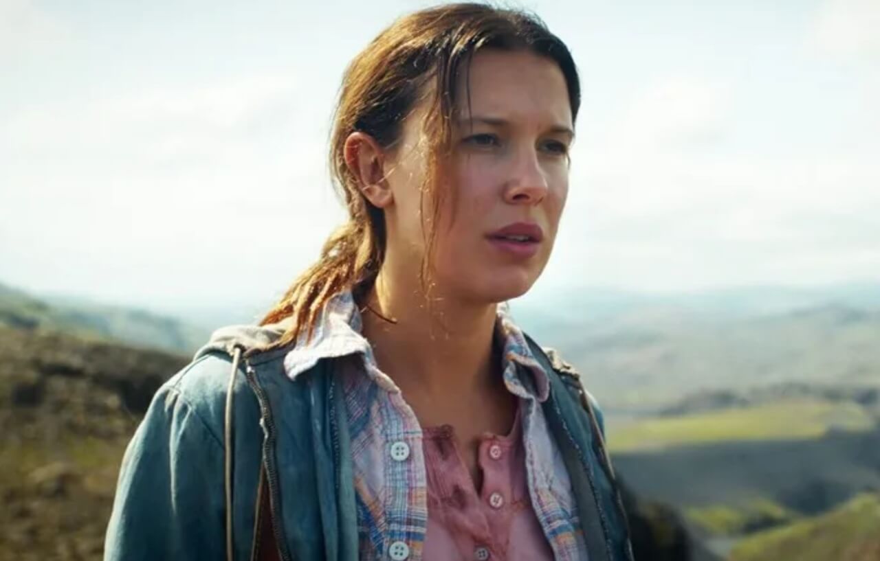 Eleven from Stranger Things season finale on Netflix.