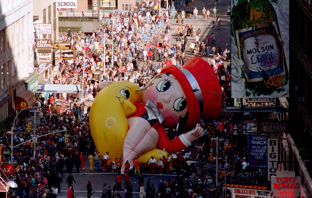 Betty Boop and Blondie characters as they enter the public domain in 2026.