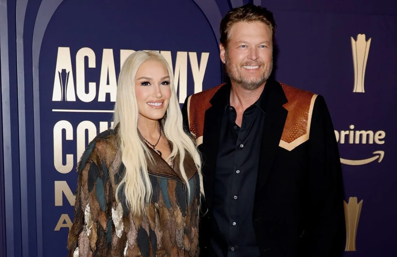 Blake Shelton responds to Gwen Stefani divorce rumors during a radio appearance.