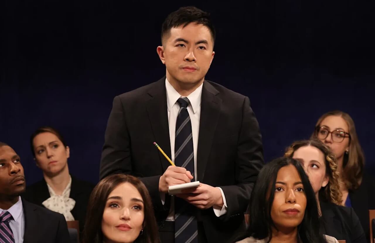 Bowen Yang during his final season on Saturday Night Live.