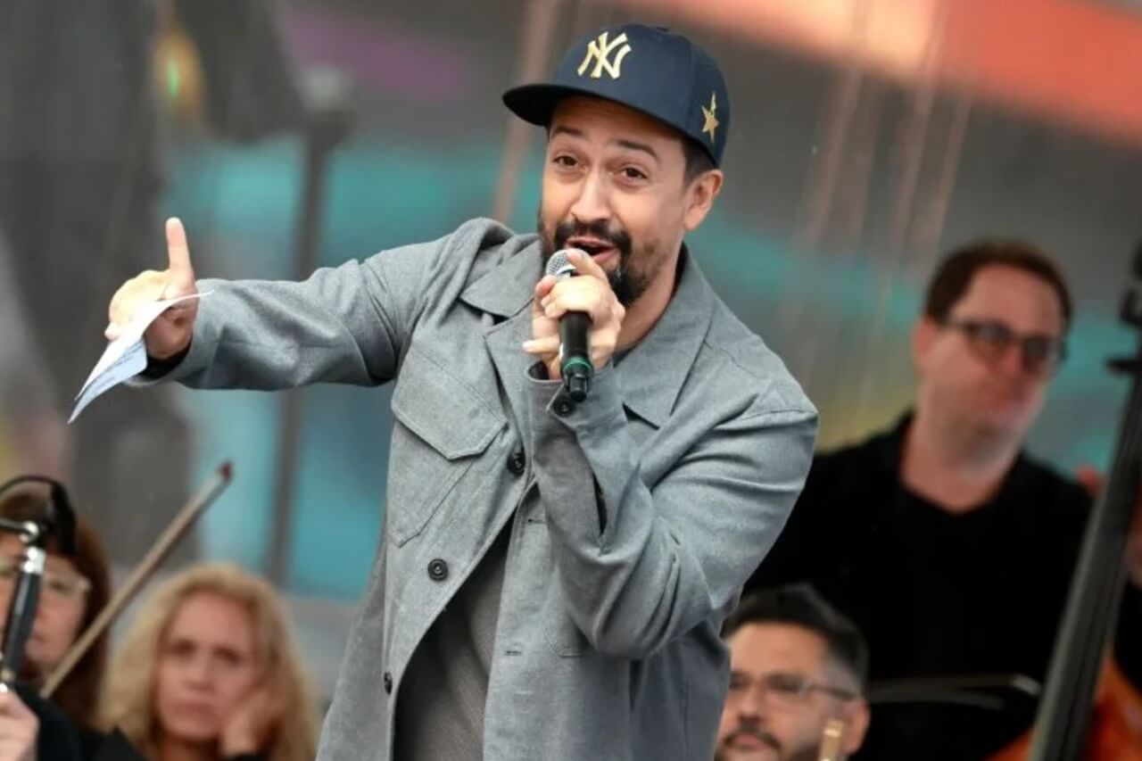 Broadway theaters in Times Square during Broadway Week