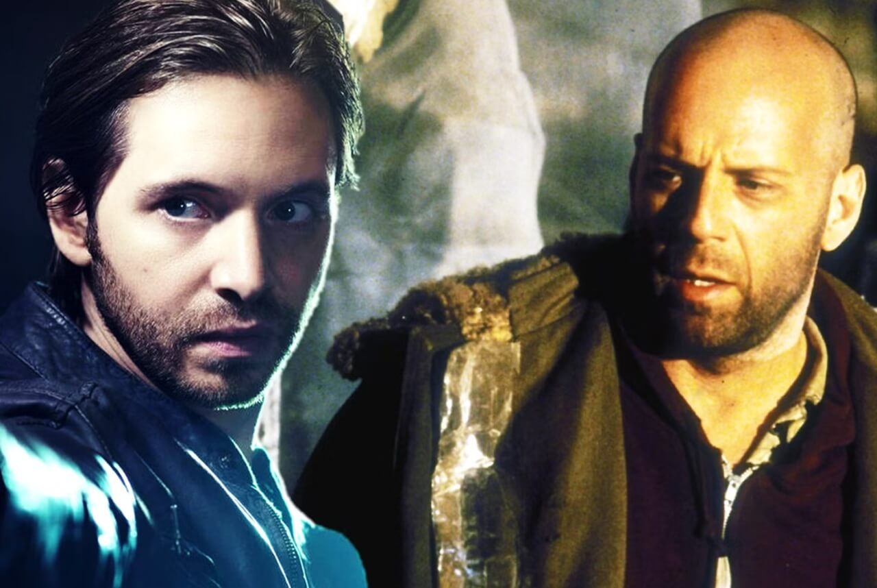 Time machine scene from the 12 Monkeys Syfy TV series.