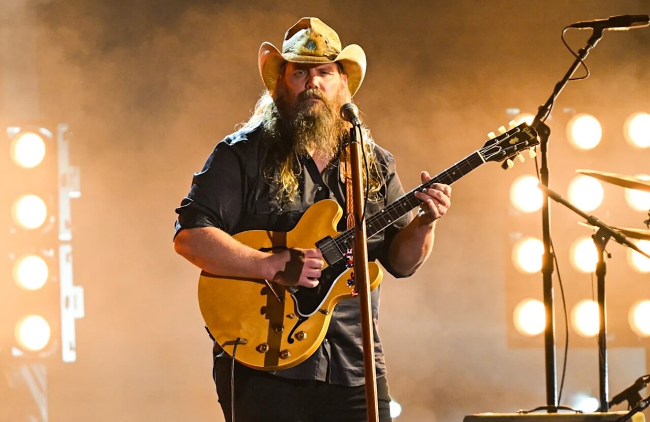 Chris Stapleton performing during his All-American Road Show tour.