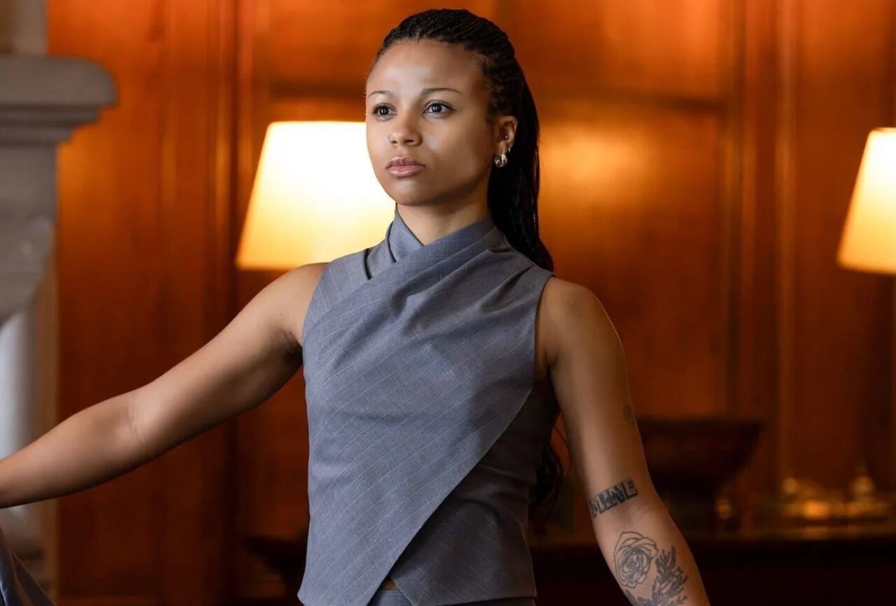 Myha’la Herrold in Industry season 4 on HBO.