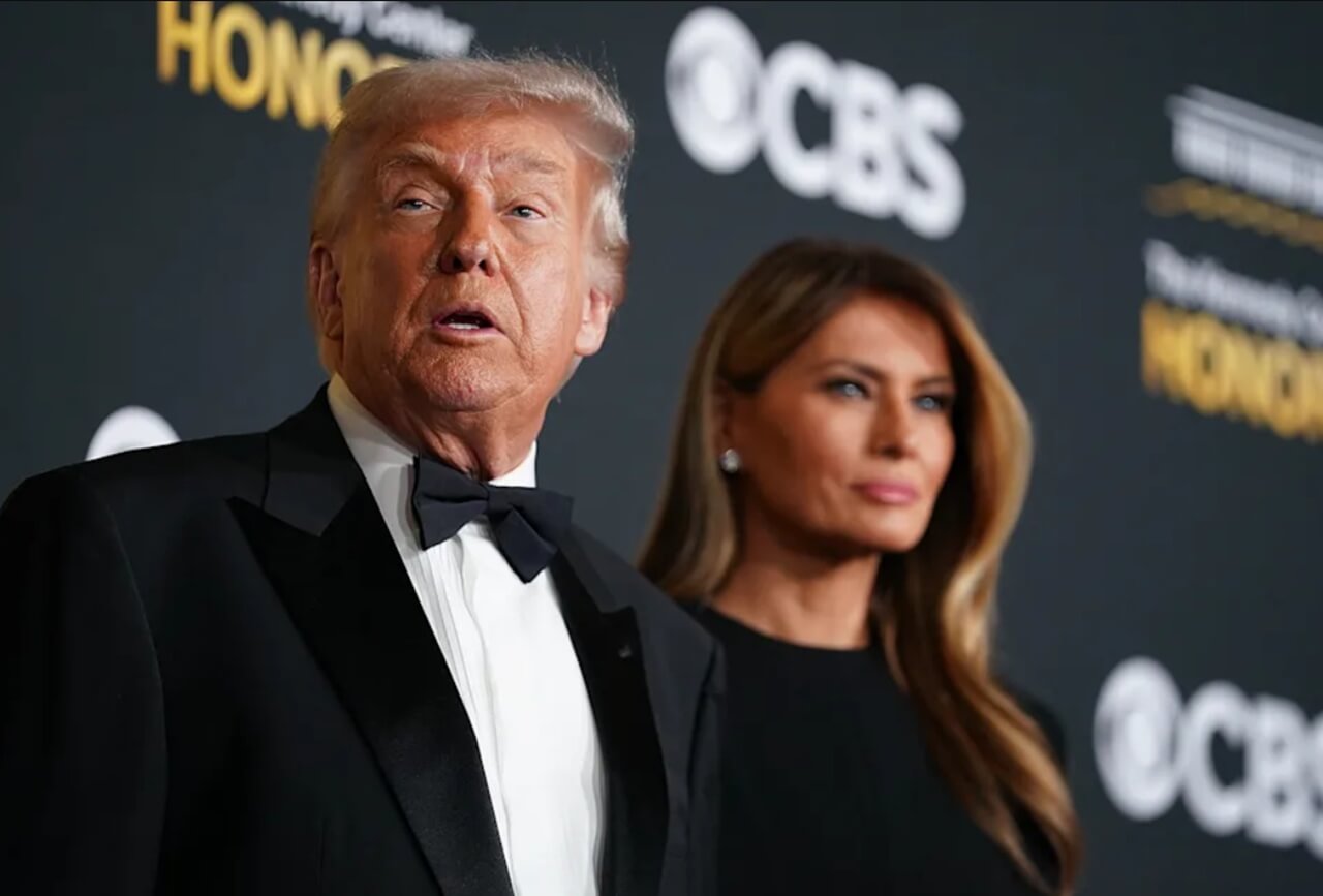 Workers rename the Kennedy Center to include Donald Trump’s name