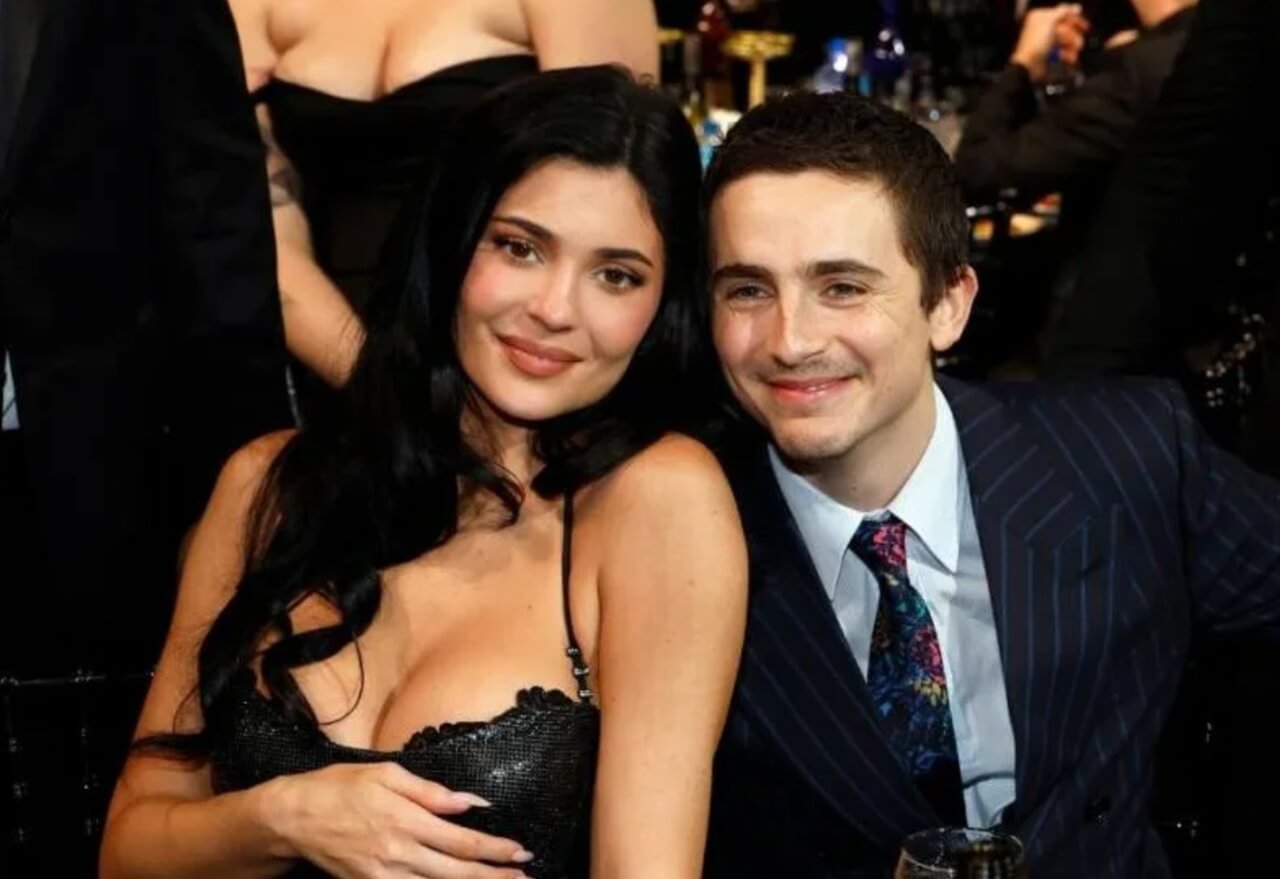 Kylie Jenner and Timothée Chalamet at Critics Choice Awards 2026