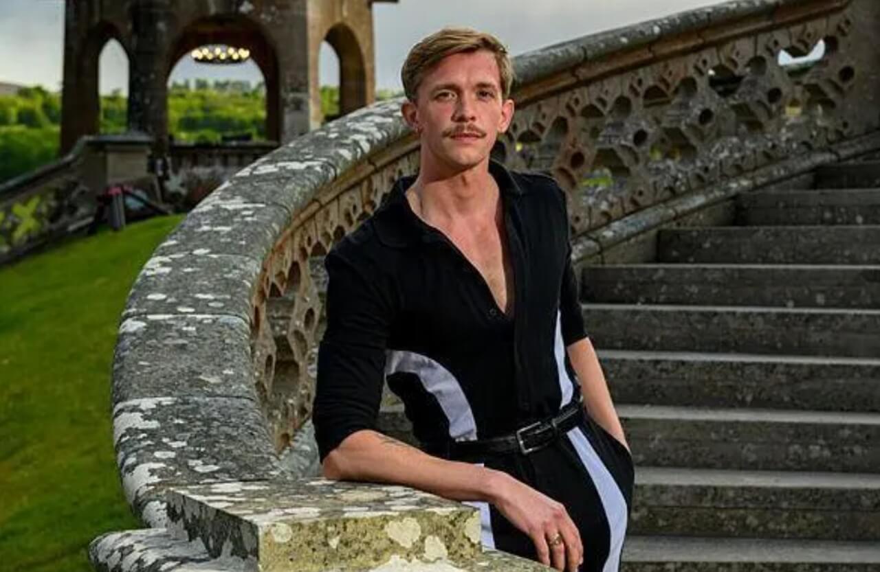 Stephen Libby celebrates winning The Traitors finale, representing Isle of Lewis.