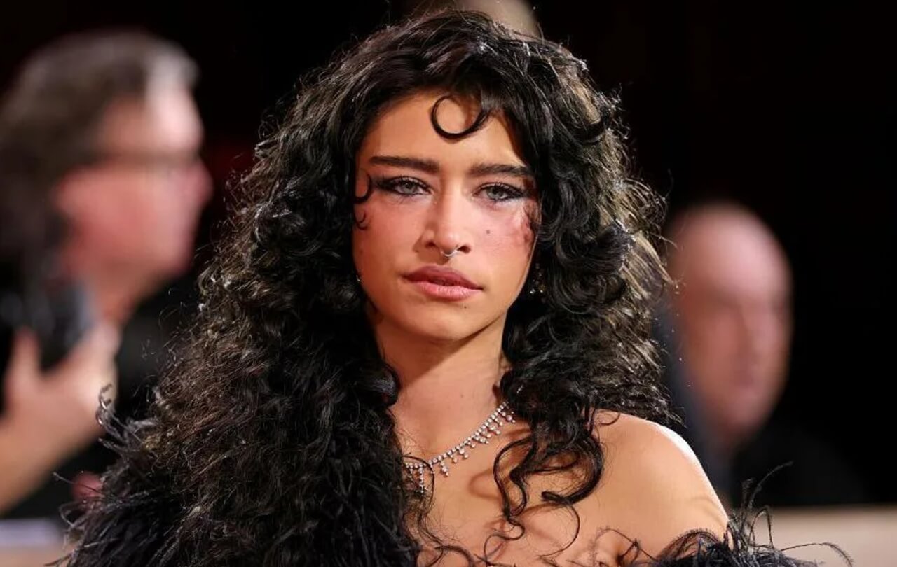 Actress Odessa A’zion attends red carpet event before announcing exit from A24’s Deep Cuts.