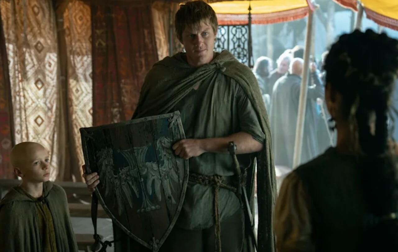 Dunk and Egg at the Ashford tourney in A Knight of the Seven Kingdoms.