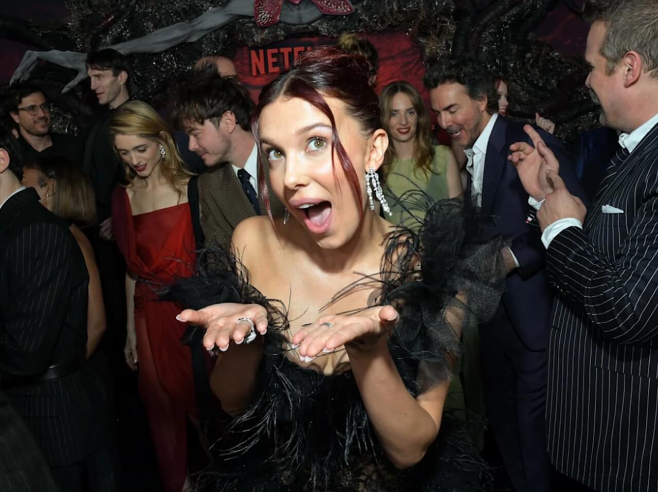 Stranger Things Season 5 finale scene on Netflix