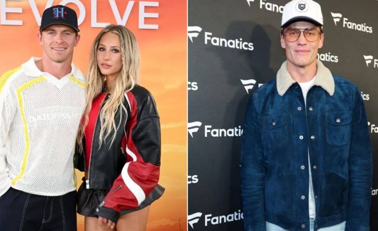 Alix Earle smiles at event while focusing on personal growth amid Tom Brady rumors.