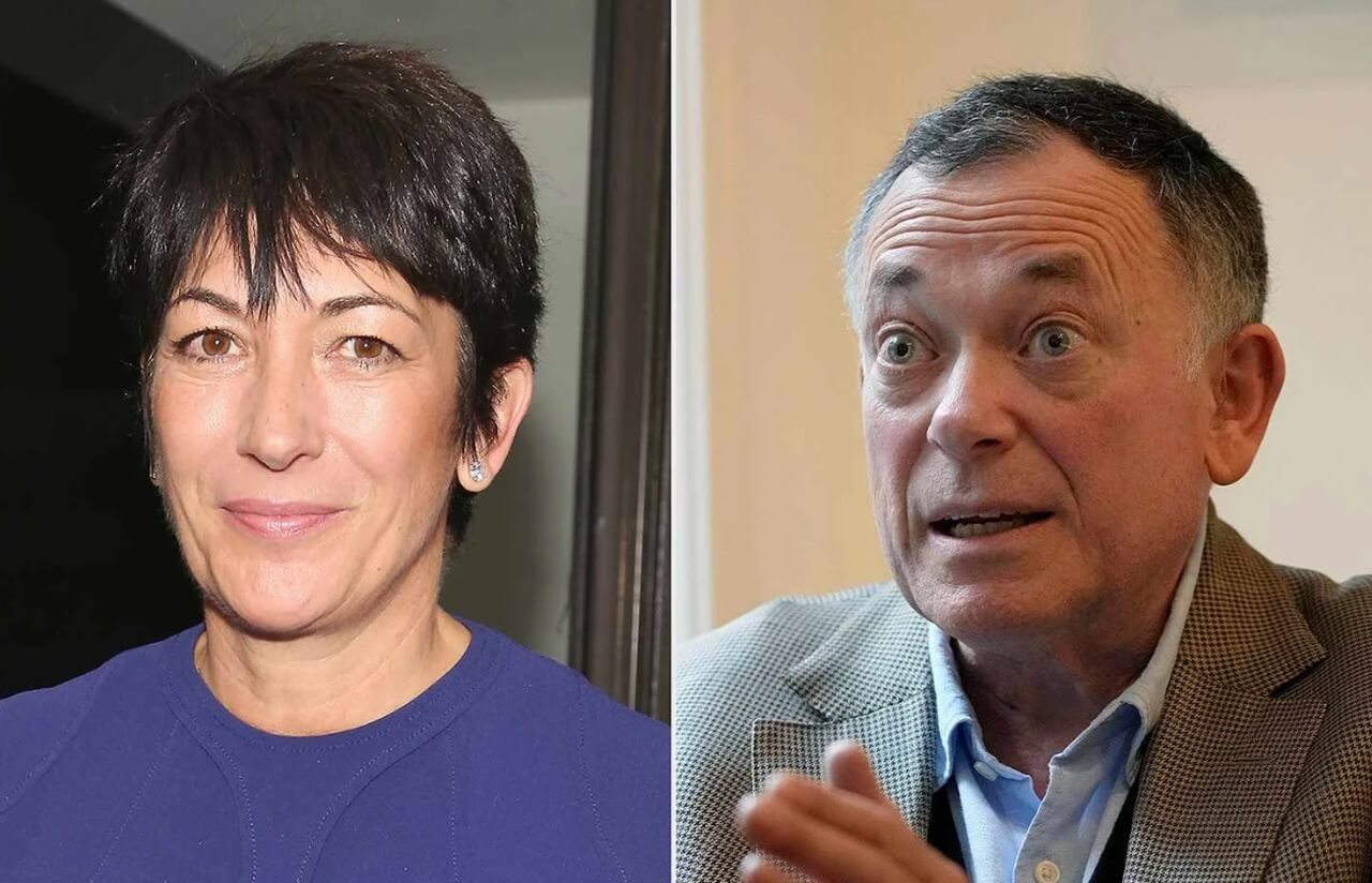 Ghislaine Maxwell seated in court during trial