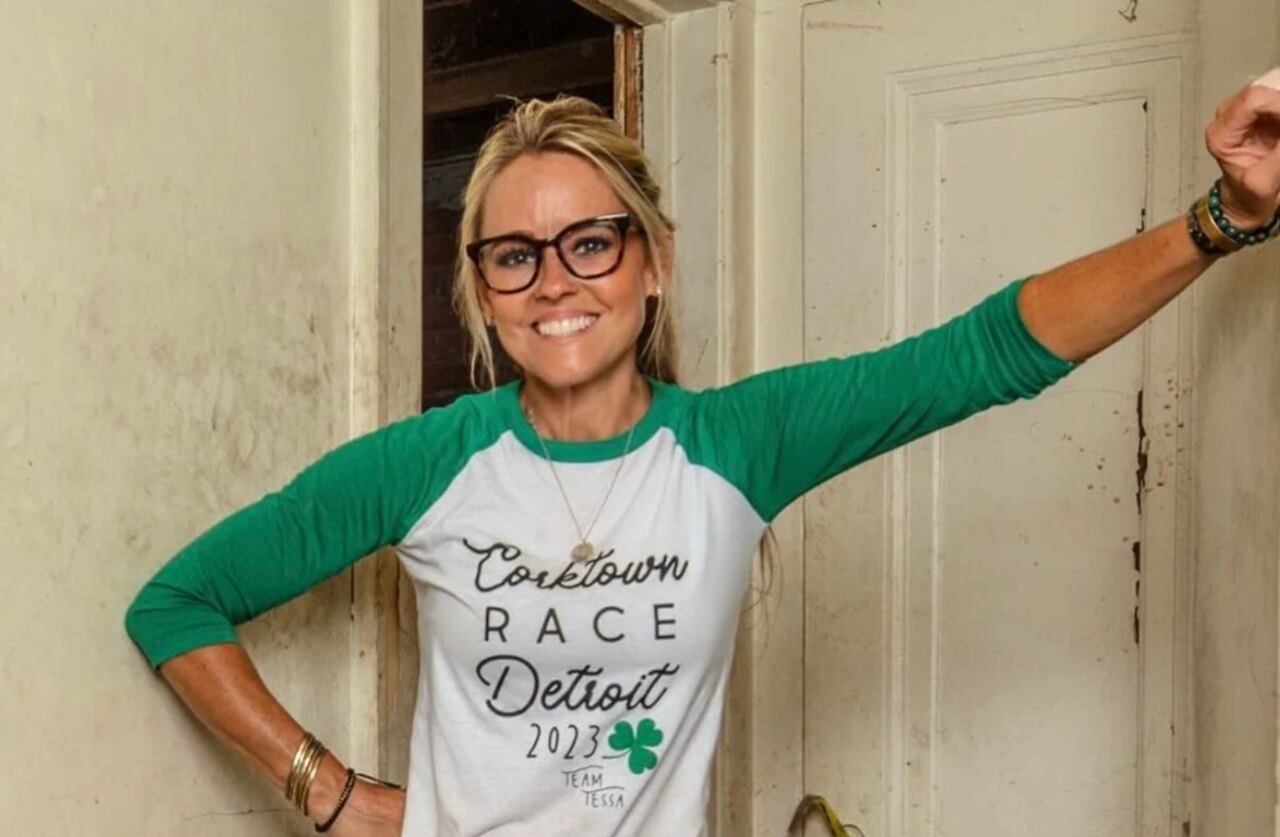 Nicole Curtis filming Rehab Addict before show cancellation.