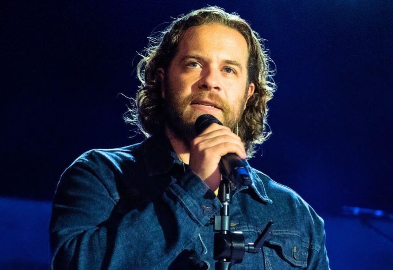 Bart Millard and John Michael Finley performing in I Can Only Imagine 2