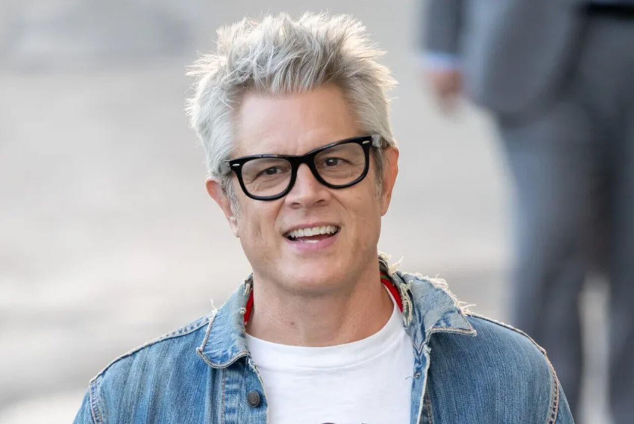 Johnny Knoxville with Jackass cast promoting Jackass 5