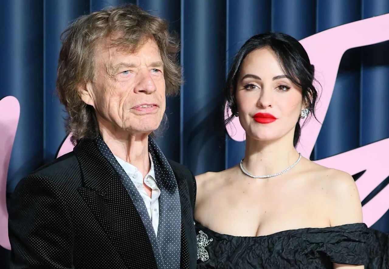 Melanie Hamrick and Mick Jagger together at a public event.