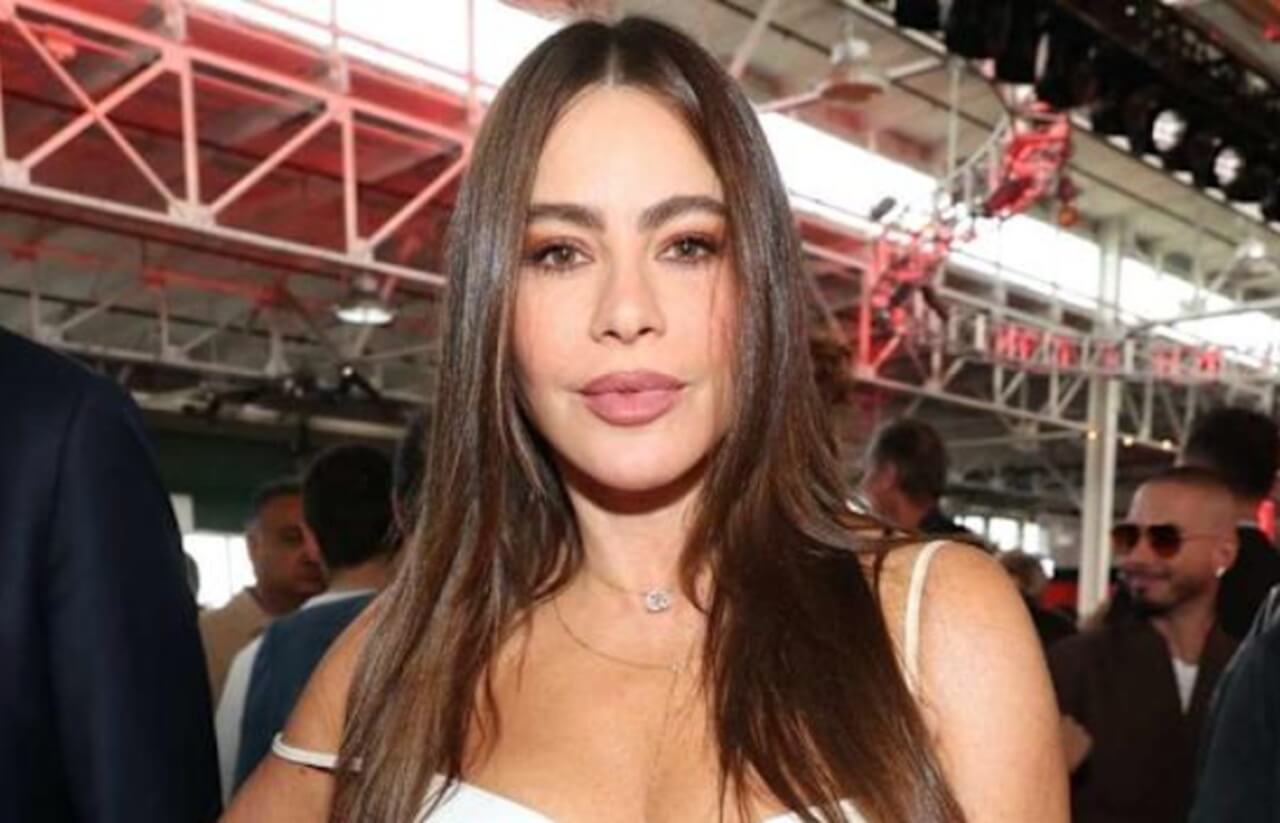 Sofia Vergara and Eiza Gonzalez coordinate in white tops and denim for a stylish Los Angeles outing.