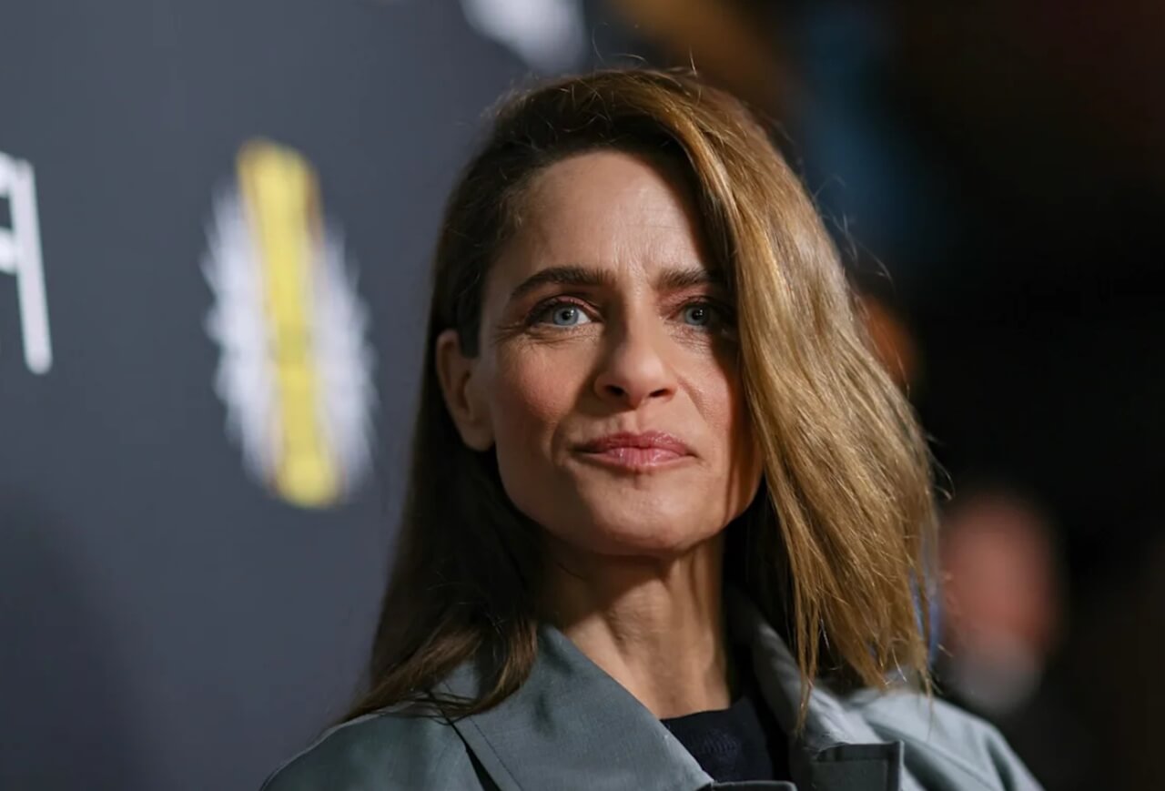 Amanda Peet at 2025 film event after breast cancer diagnosis.