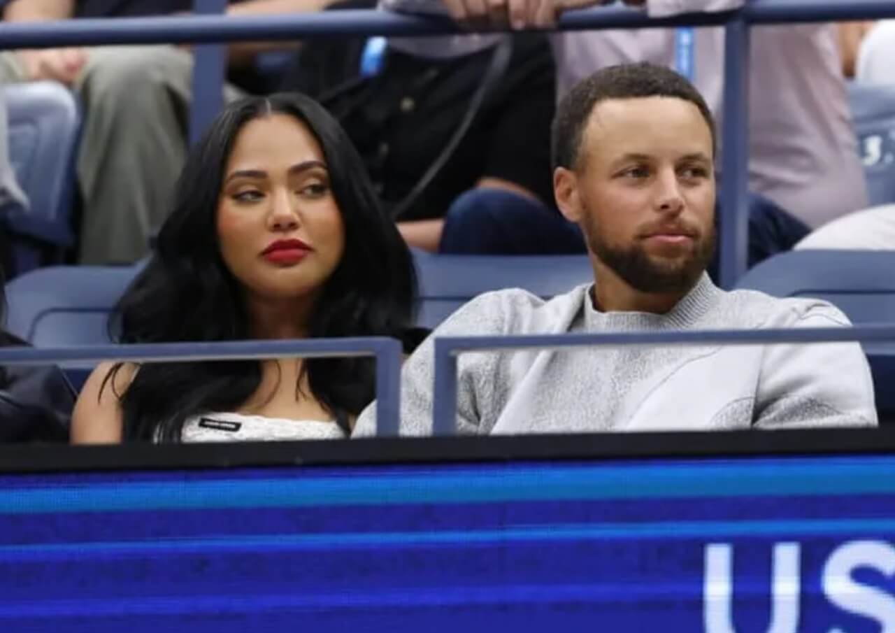 Stephen Curry celebrates 38th birthday in pool with sons Canon and Caius.