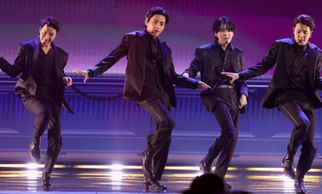 BTS reunites for The Tonight Show appearance after completing military service.