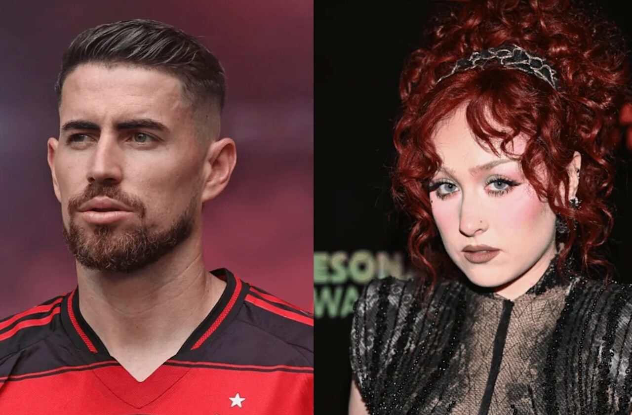 Chappell Roan performing live at Lollapalooza Brazil.