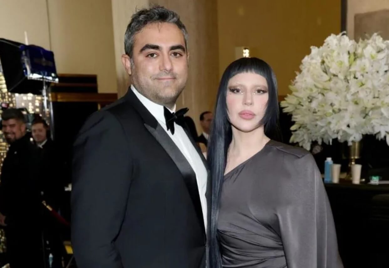 Lady Gaga confirms wedding plans with fiancé Michael Polansky during iHeartRadio livestream.