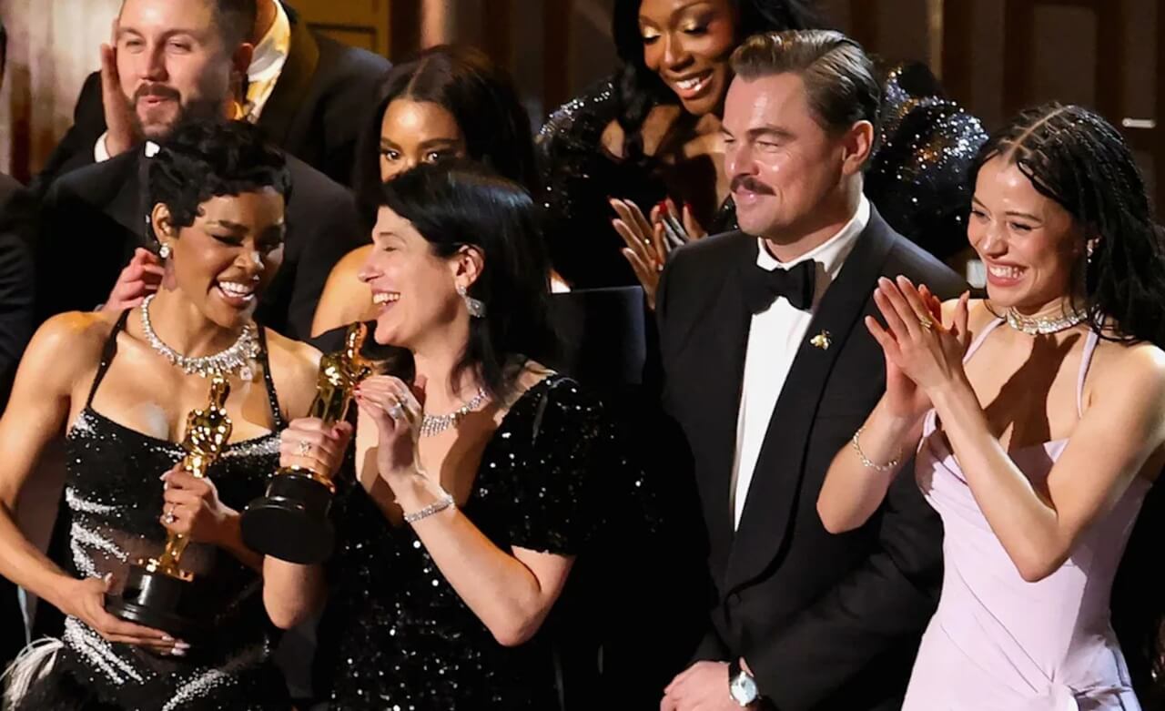 Michael B. Jordan accepts Best Actor Oscar at 2026 ceremony.