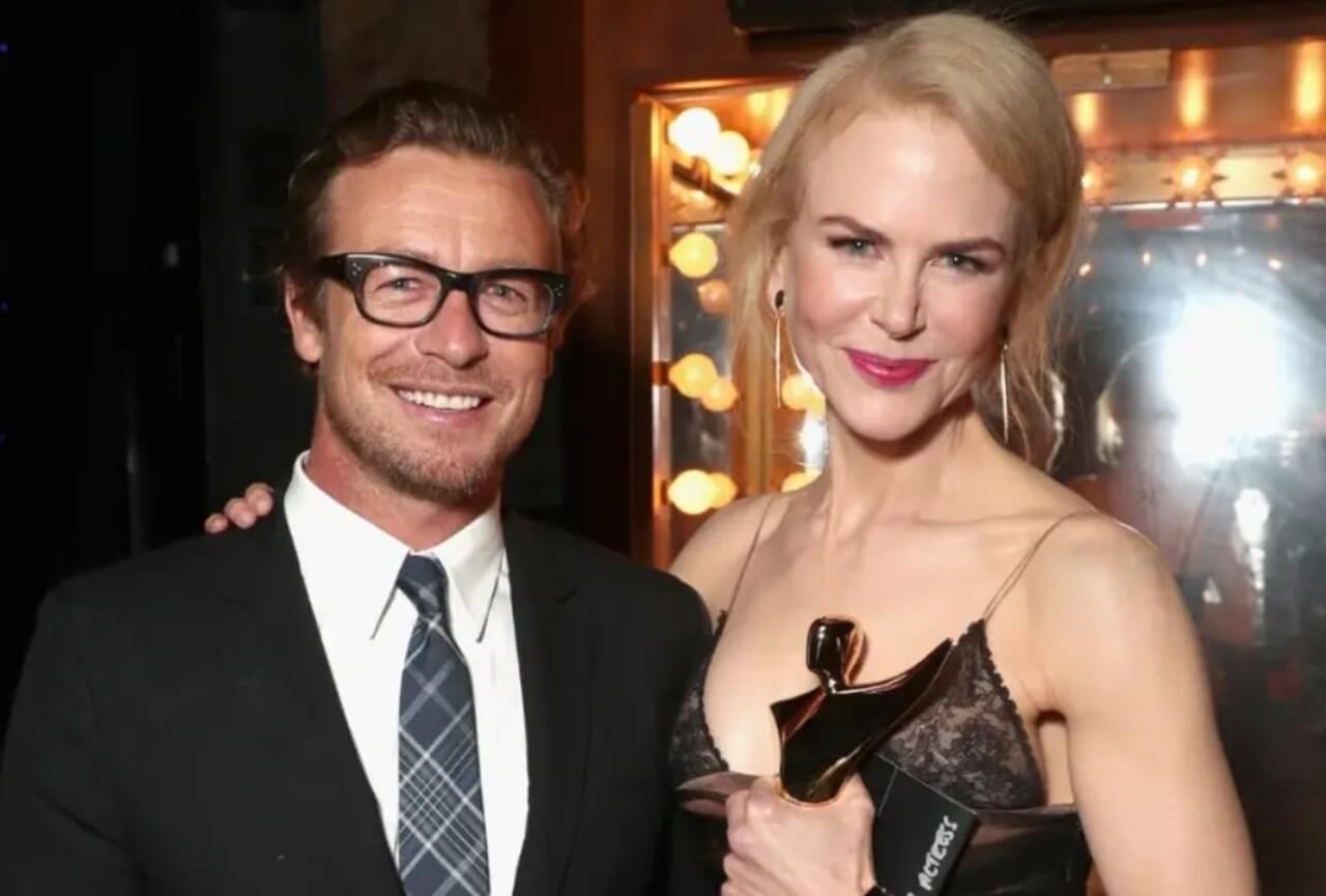 Nicole Kidman and Simon Baker spark romance rumors after being spotted together at the Scarpetta afterparty.