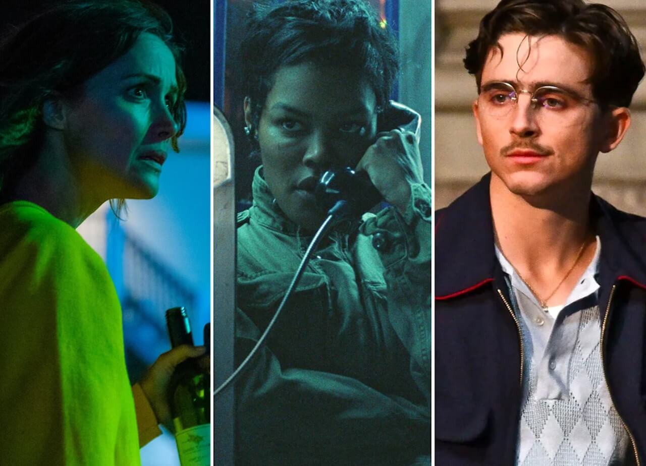 Oscar nominees Emma Stone, Rose Byrne, and Timothée Chalamet in challenging, unlikable roles.