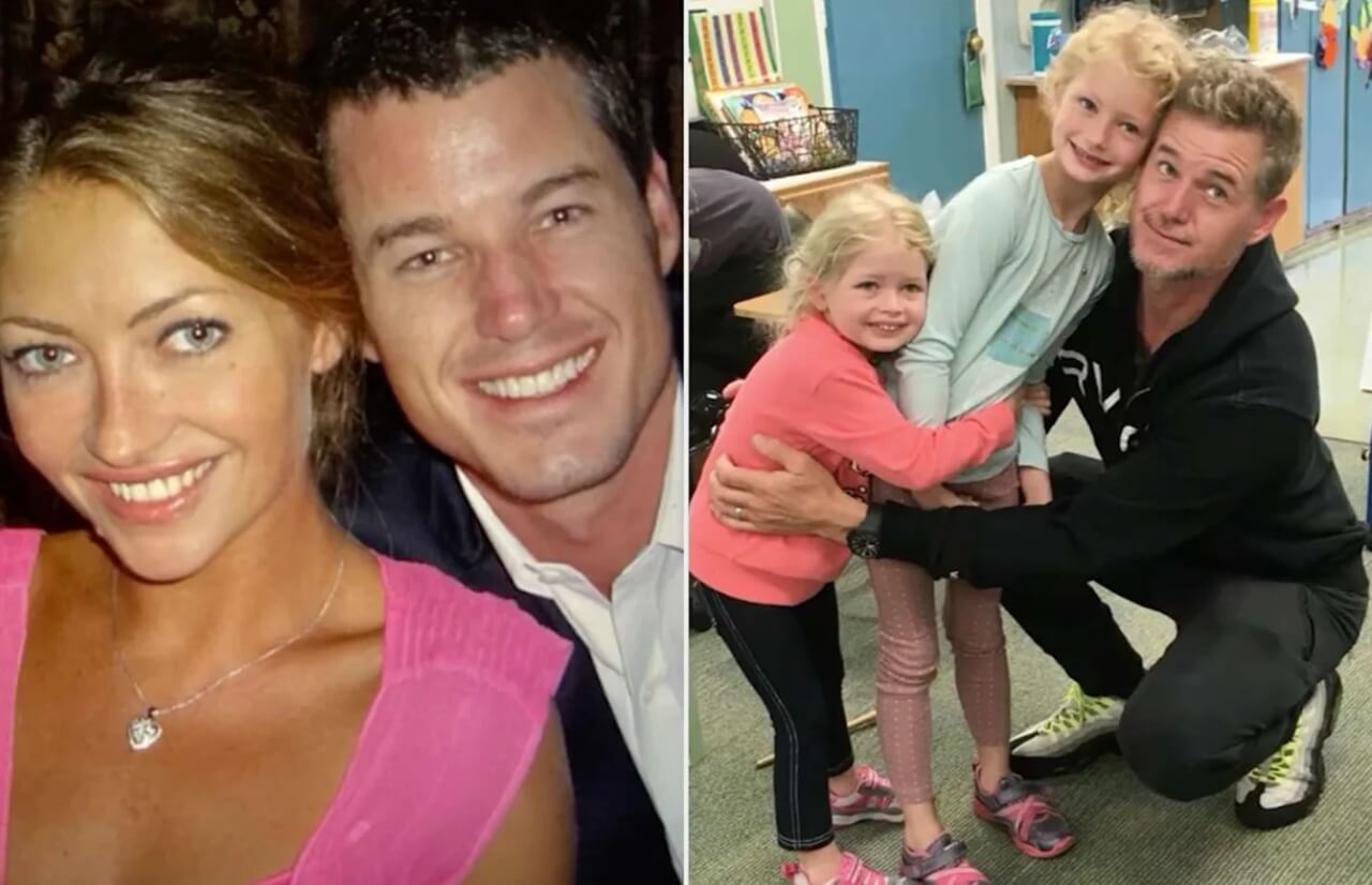 Rebecca Gayheart shares tribute photos of Eric Dane with daughters Billie and Georgia.