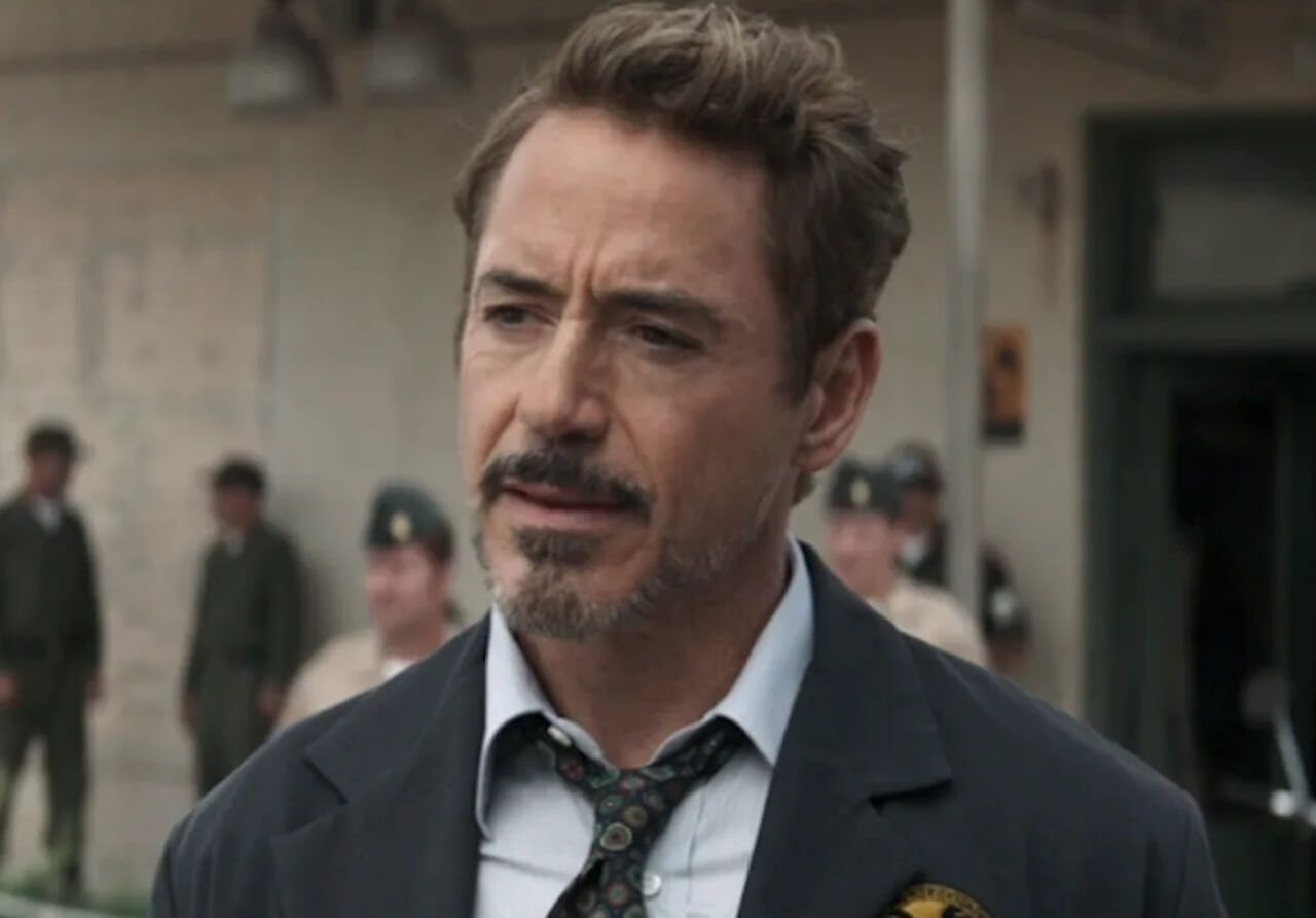 Robert Downey Jr. reacts to being called Doctor Doom at USC event.
