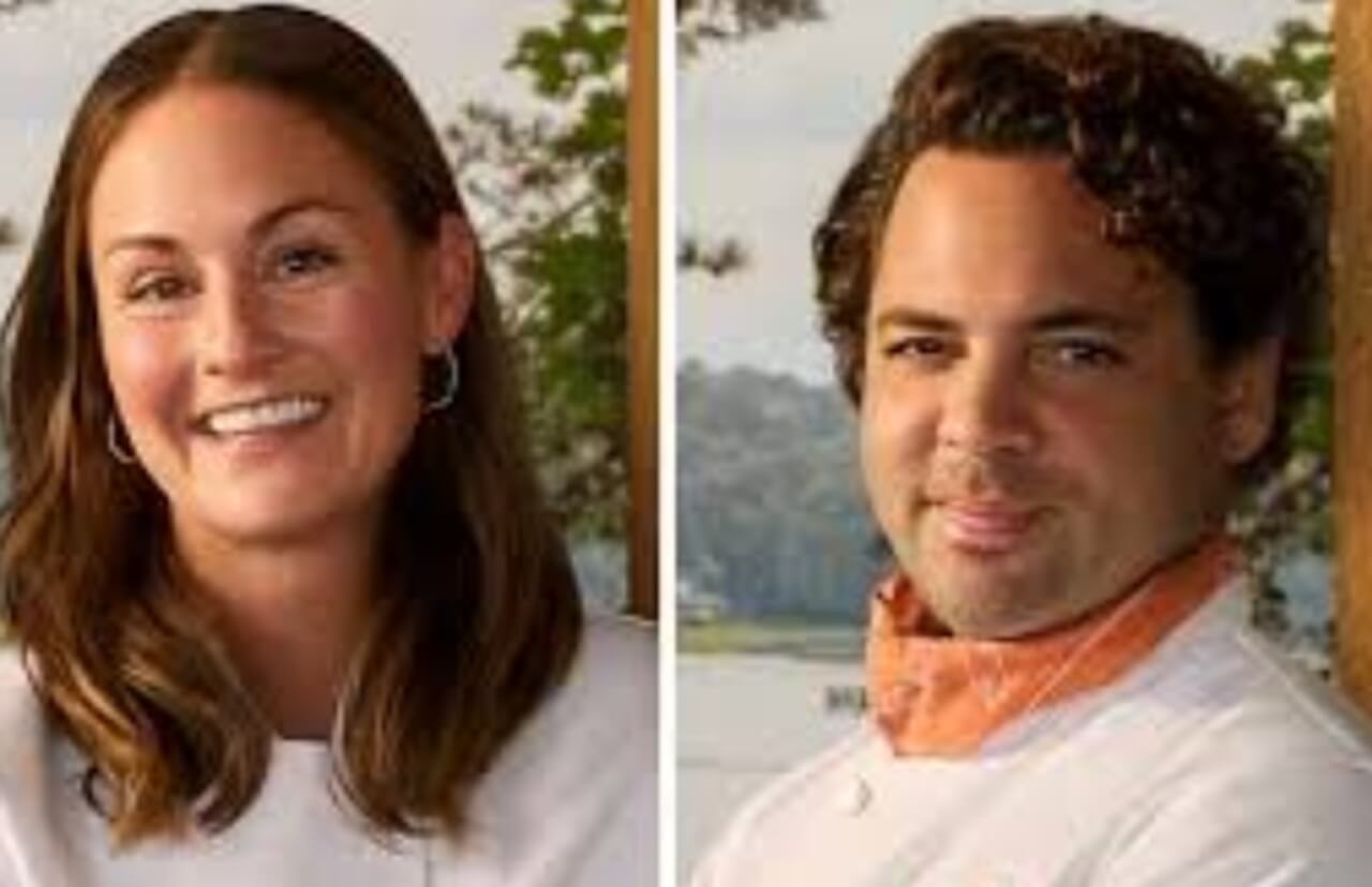 Michigan chefs Jennifer Jackson and Justin Tootla competing on Top Chef.